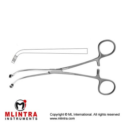Javid Carotid Shunt Clamp Stainless Steel, 17.5 cm - 7"